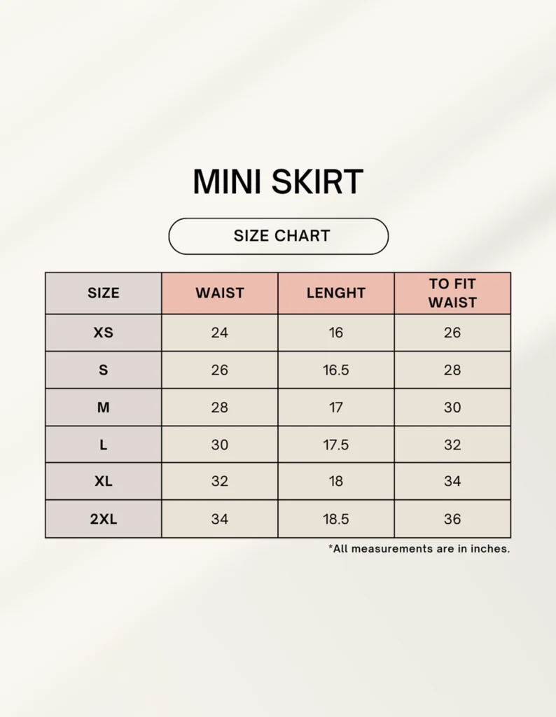 Aop Mini Skirt