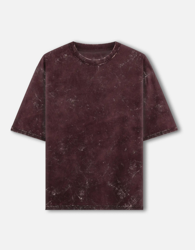 Unisex Acid Washed Oversized Tee - Image 13