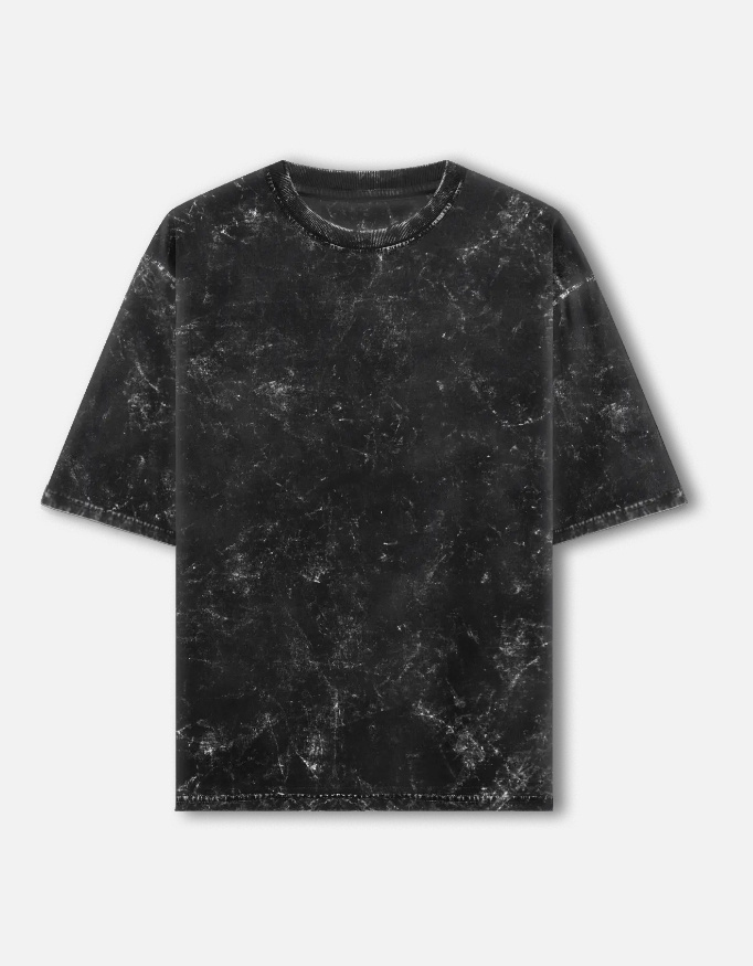 Unisex Acid Washed Oversized Tee - Image 7
