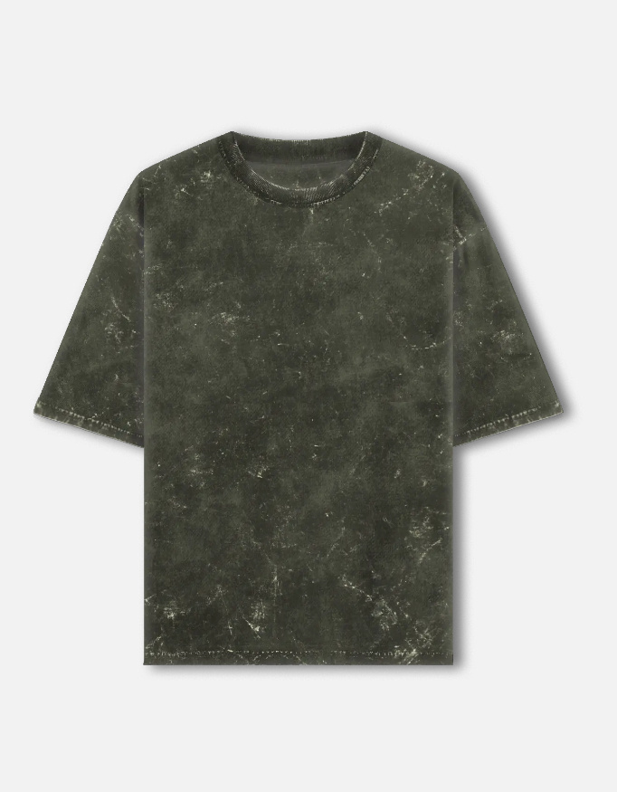 Unisex Acid Washed Oversized Tee - Image 16