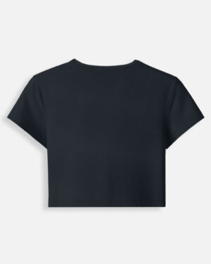 Kaos Gold Serif Chest Logo Women Baby Tee - Image 10