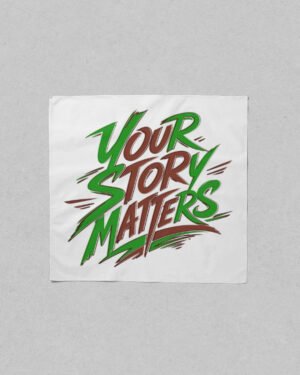 Your story matters Aop Scarf - Image 2