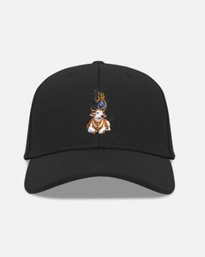 Nandi ji BaseBall Ottoman Cap - Image 2